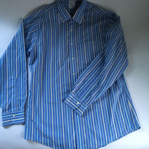 Brooks Brothers mens 1818 stripe button shirt